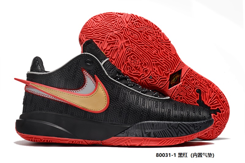 Women's Running weapon LeBron James 20 Black Shoes 004